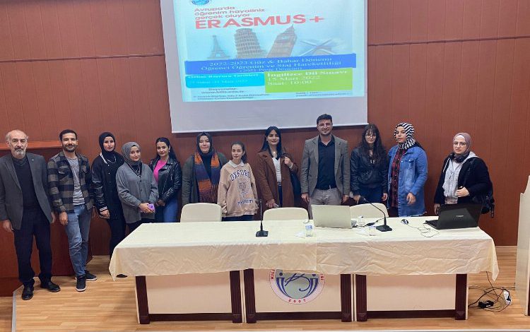 KİYÜ’de Erasmus+ Bilgilendirme toplantısı gerçekleştirildi KİYÜ’de Erasmus+ Bilgilendirme toplantısı gerçekleştirildi