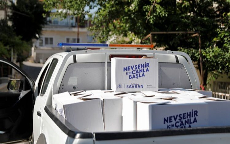 Nevşehir Belediyesi’nden ihtiyaç sahibine kurban eti