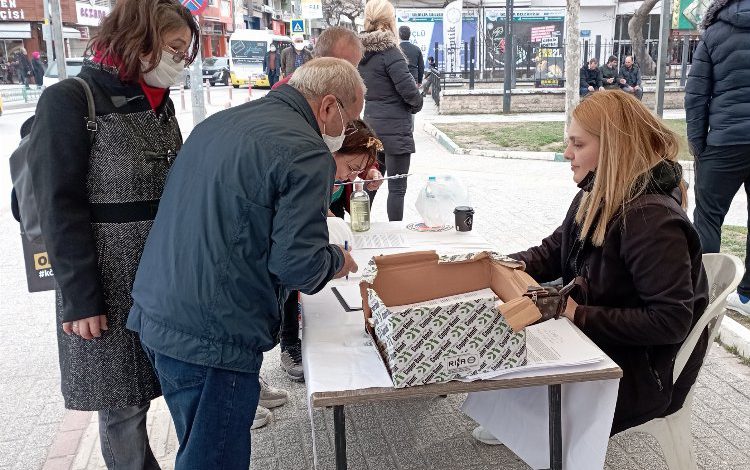Bursa Gemlik’te imzalar 5 bini geçti