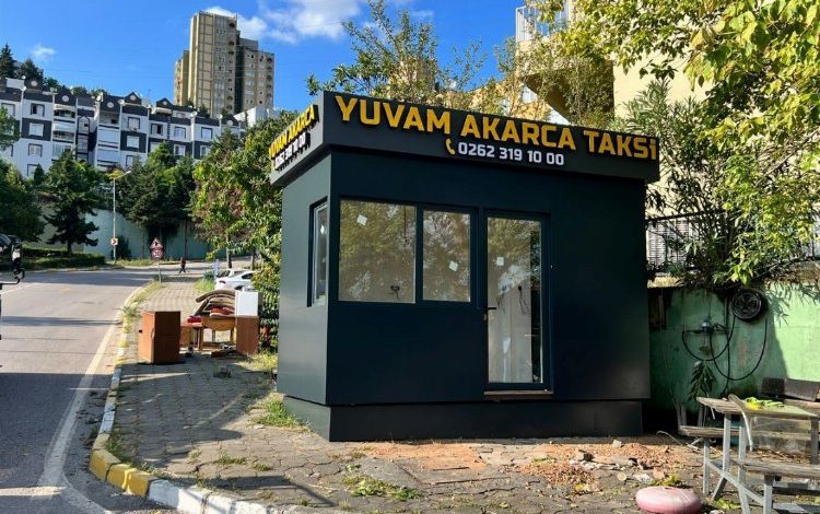 25 taksi yerine prefabrik durak ihalesi 25 taksi yerine prefabrik durak ihalesi