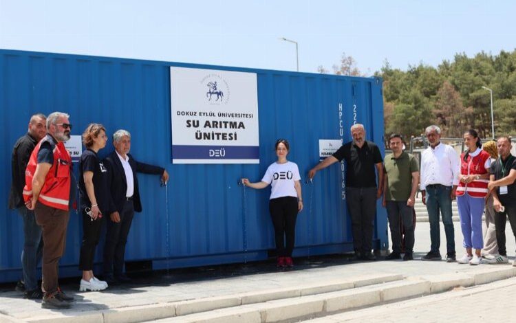 Dokuz Eylül’den afet bölgesine 7. su ünitesi