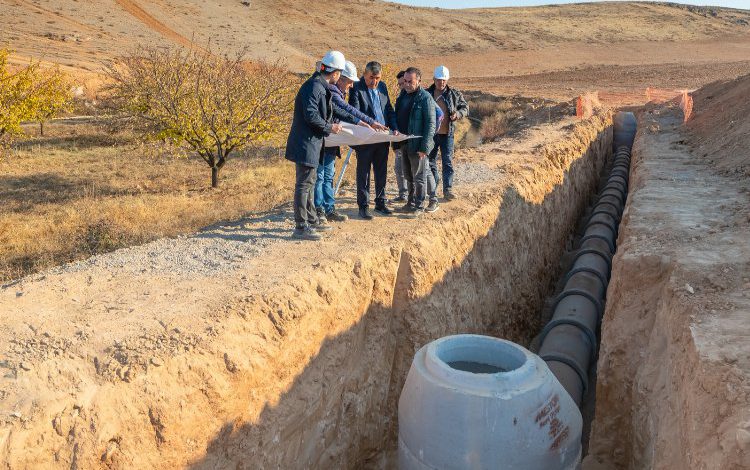 Malatya’da  Batı Kolektörü çalışmaları devam ediyor