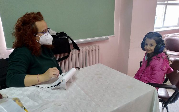 Sağlık ekiplerince Pazaryeri ilçesinde öğrencilere işitme taraması yapıldı Sağlık ekiplerince Pazaryeri ilçesinde öğrencilere işitme taraması yapıldı