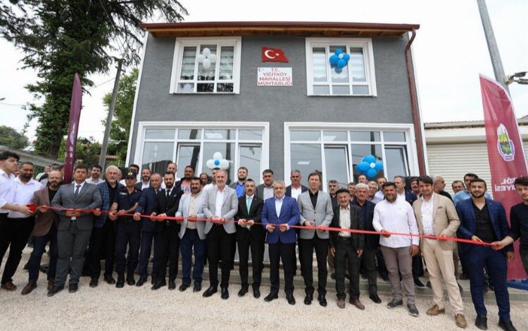 Bursa İnegöl’de Yiğitköy Mahalle Konağı hizmete girdi