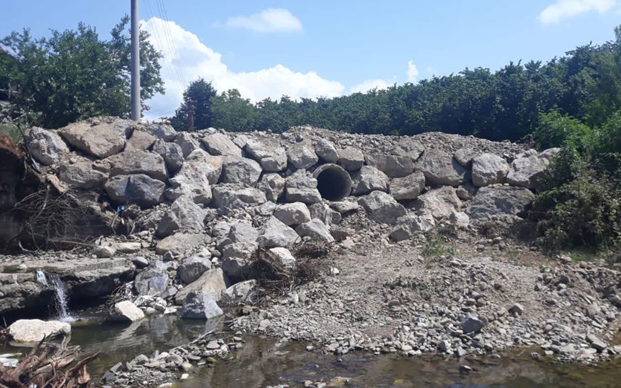 Sakarya Karasu’da yağmur sularına SASKİ çözümü