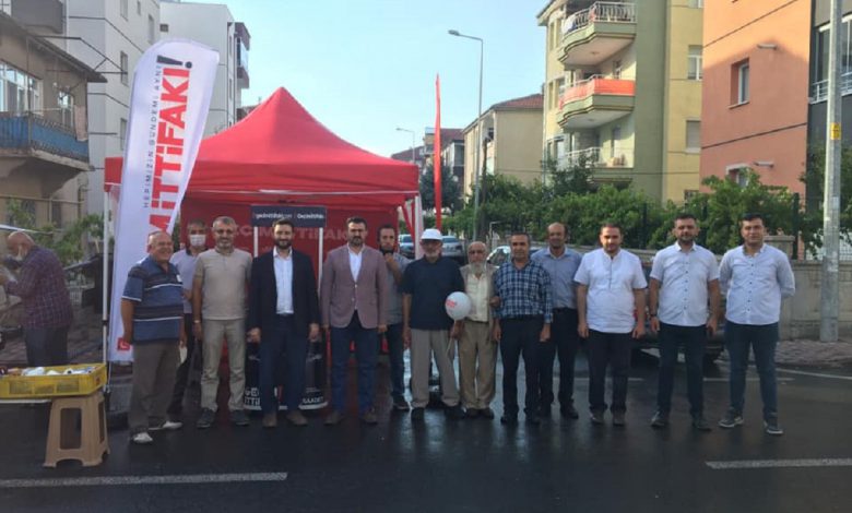 Saadet Partisi Kayseri sahaya indi