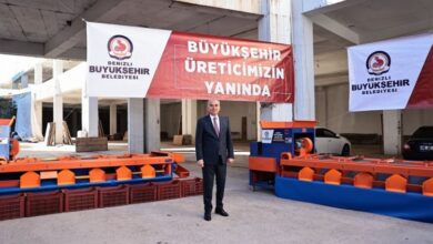 Üreticiler Büyükşehir ile nefes almaya devam ediyor