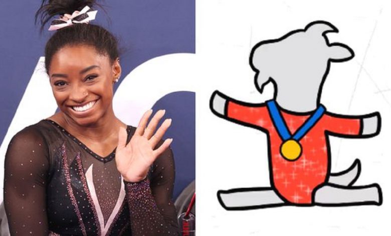 Simone Biles, kendi emojisi olan ilk kadın atlet