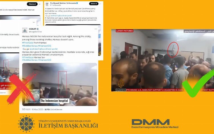 Hastane saldırısındaki görüntüler silah değil!