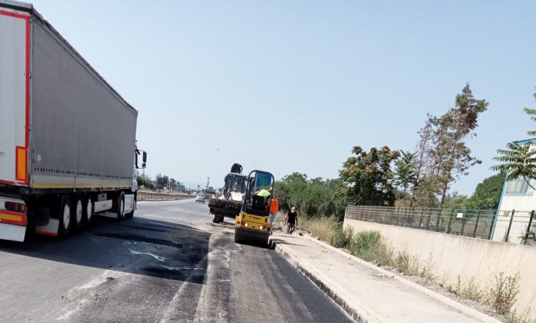 Gebze Terminal ve İbrahim Ağa caddeleri onarılıyor