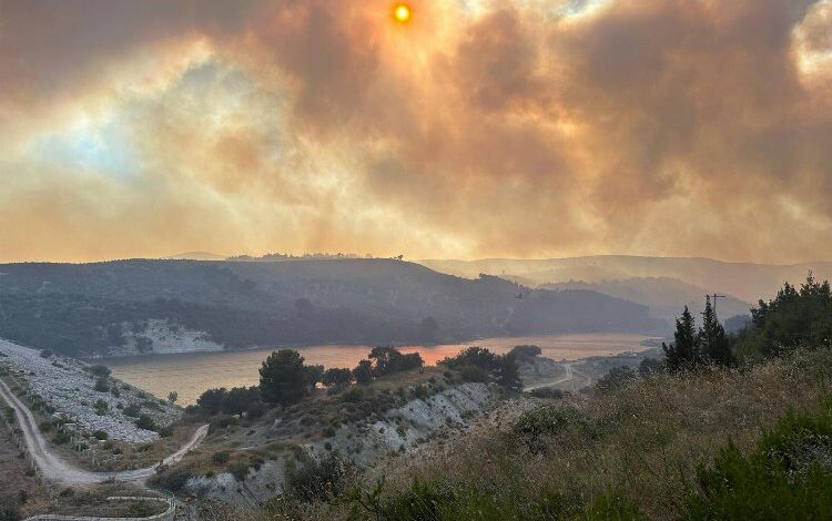 Manisa Saruhanlı’daki orman yangını geniş alana yayıldı Manisa Saruhanlı’daki orman yangını geniş alana yayıldı