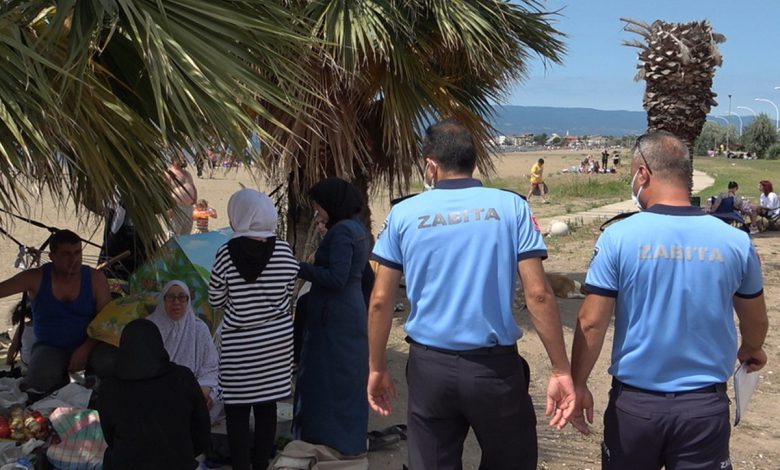 Bursa Gemlik’te kumsallarda usulsüz işgale geçit yok Bursa Gemlik’te kumsallarda usulsüz işgale geçit yok