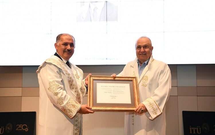Bedrettin Dalan’a İTÜ’den fahri doktora Bedrettin Dalan’a İTÜ’den fahri doktora