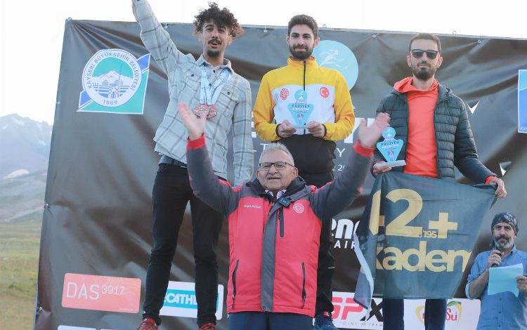 Erciyes’te Ultra Sky Trail Dağ Maratonu nefes kesti