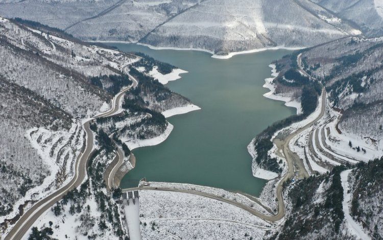 Bursa’nın barajlarında kar bereketi Bursa’nın barajlarında kar bereketi