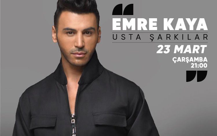 Emre Kaya usta şarkıları seslendirecek Emre Kaya usta şarkıları seslendirecek