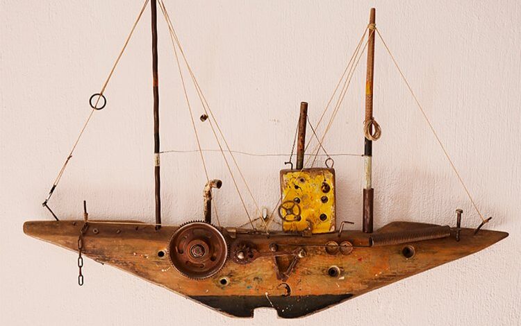 Dekoratif gemiler, sanatseverlerin evlerini süslüyor Dekoratif gemiler, sanatseverlerin evlerini süslüyor