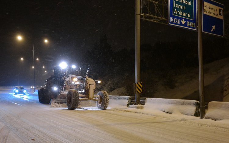 Bursa kar sınavından başarıyla geçti