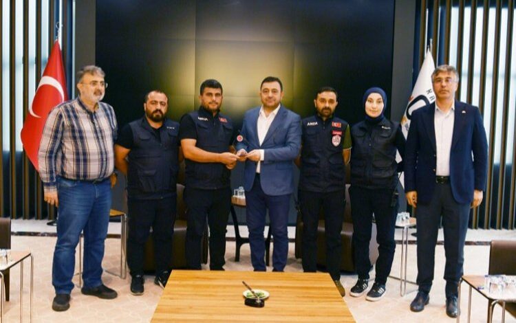ANDA ekibinden Kayseri OSB’ye teşekkür