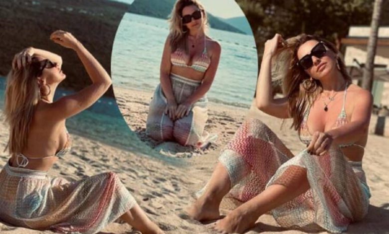 Hadise’den yeni tatil pozları