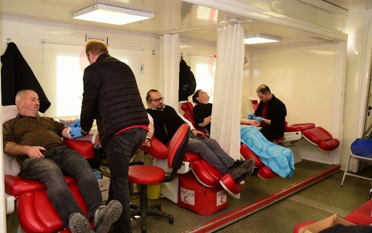 Sansiro’dan ‘kan bağışı’ organizasyonu