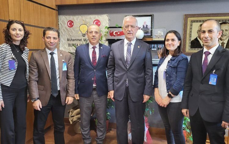 TÜSÇAD yönetiminden M. Müfit Aydın’a ziyaret TÜSÇAD yönetiminden M. Müfit Aydın’a ziyaret