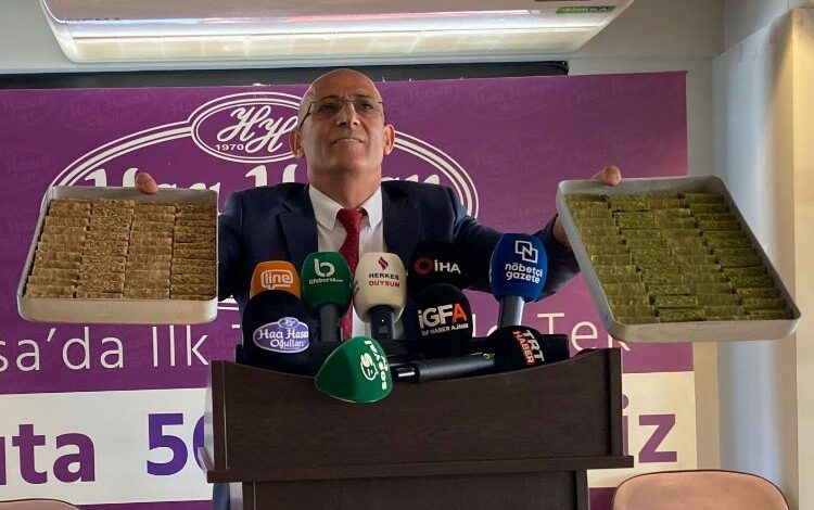 Meşhur baklavacıdan Bursa’ya özgü yeni lezzetler Meşhur baklavacıdan Bursa’ya özgü yeni lezzetler