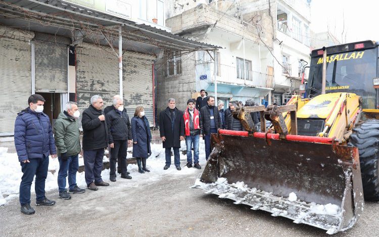 Gaziantep’te kar temizliği Gaziantep’te kar temizliği