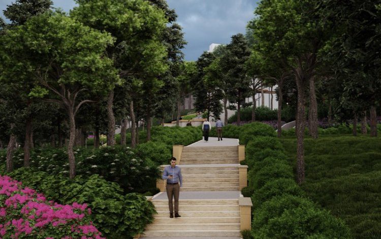 İzmir Bergama Çamlıpark için ilk kazma vuruldu