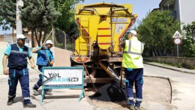 Kocaeli’nin Yol Bakım Timi her yere yetişiyor