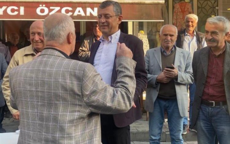 Düzce’de CHP’li Özgür Özel’e ‘altılı masa’ tepkisi