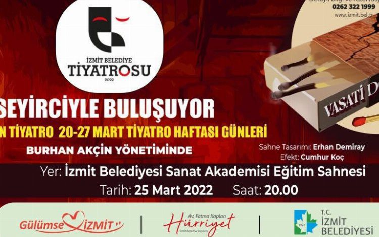 Kocaeli İzmit Belediye Tiyatrosu “Vasati Dört Kişi” oyunuyla perdelerini açıyor Kocaeli İzmit Belediye Tiyatrosu “Vasati Dört Kişi” oyunuyla perdelerini açıyor