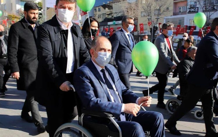 Aksaray’da farkındalık yürüyüşü