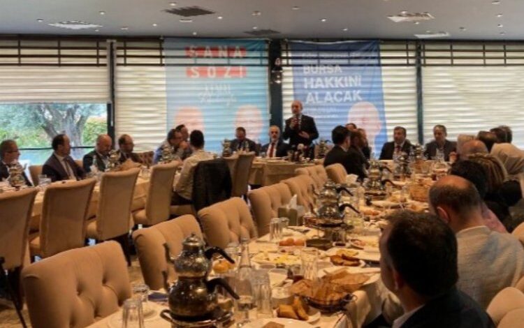 Bursa’da iş insanlarıyla ‘Saadet’li buluşma