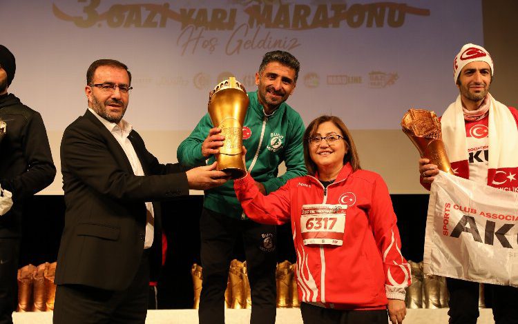 Gaziantep’te Gazi Yarı Maratonu sonuçlandı