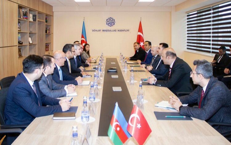 İŞKUR heyeti Azerbaycan’ı ziyaret etti İŞKUR heyeti Azerbaycan’ı ziyaret etti