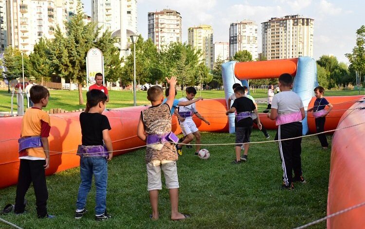 Kayseri’de ‘Bizim Mahalle’de spor var! Kayseri’de ‘Bizim Mahalle’de spor var!