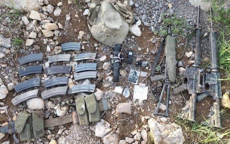 Pençe Kilit’te çok sayıda mühimmat ele geçirildi