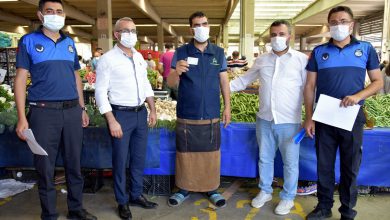 Aliağa Belediyesi’nden örnek pazar yeri