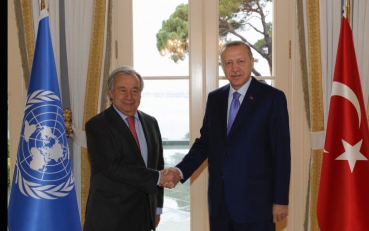 BM’den Cumhurbaşkanı Erdoğan’a teşekkür BM’den Cumhurbaşkanı Erdoğan’a teşekkür