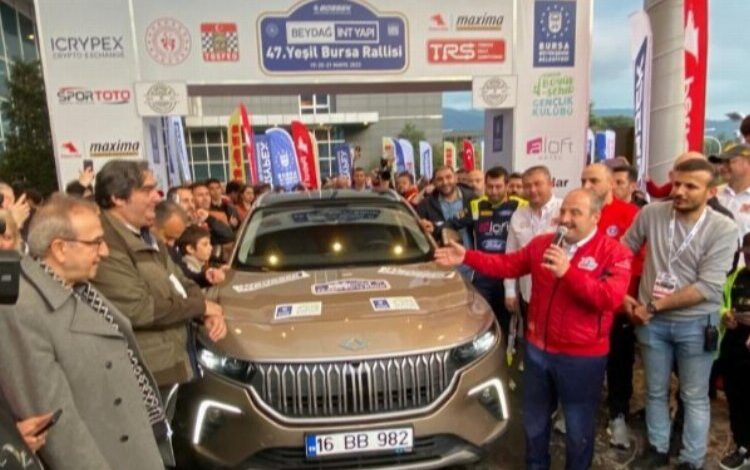 Ralli startı TOGG’lu Bakan Varank’tan