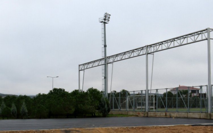 Kocaeli Dilovası Çerkeşli’deki sahanın asfalt kaplaması tamamladı