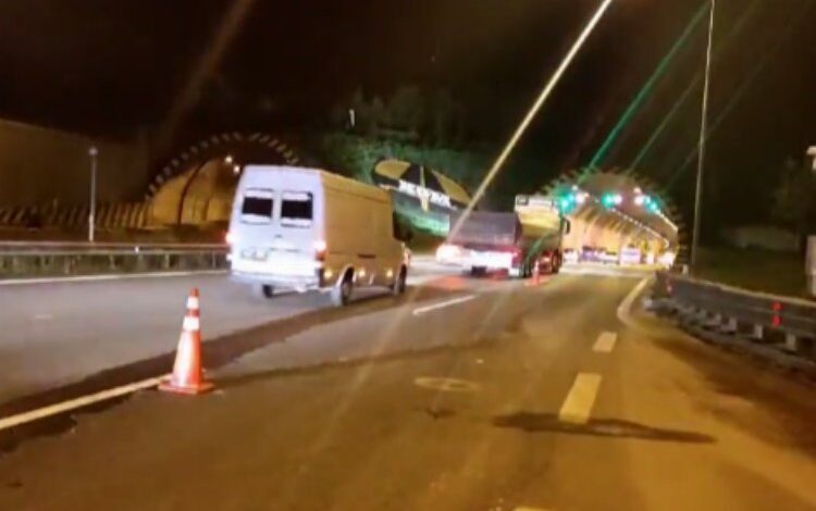 Anadolu Otoyolu yeniden ulaşıma açıldı Anadolu Otoyolu yeniden ulaşıma açıldı