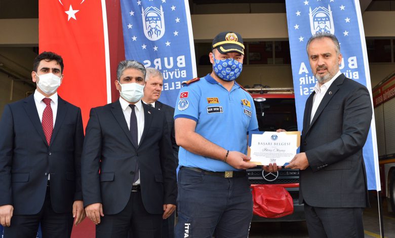 Akdeniz’deki hizmet neferleri Bursa’ya döndü