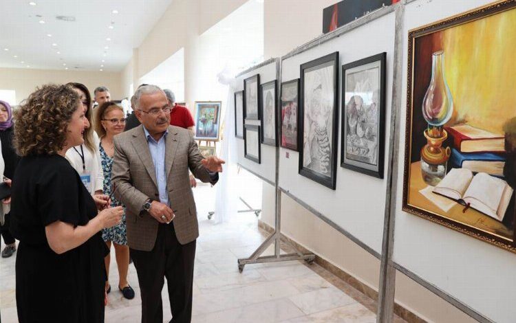 El emeği ve göz nuru sergi açıldı El emeği ve göz nuru sergi açıldı