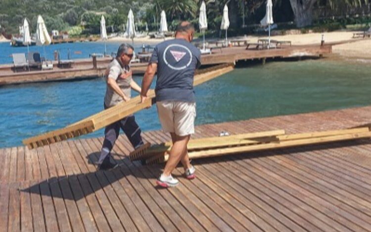 Bodrum Belediyesi’nden kaçakla mücadele seferberliği Bodrum Belediyesi’nden kaçakla mücadele seferberliği