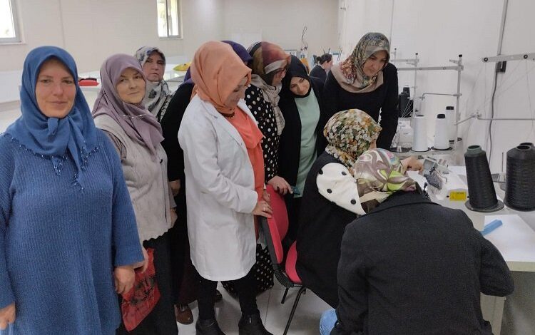 KAYMEK’ten İncesu’da hazır giyim kursu