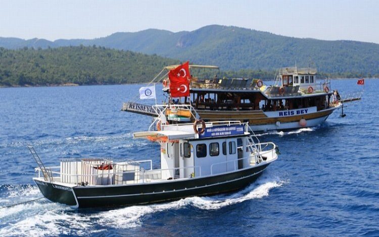 Muğla deniz temizliği için yoğun mesaide Muğla deniz temizliği için yoğun mesaide