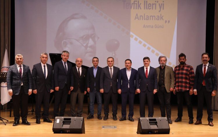 ERÜ’de “Tevfik İleri’yi Anlamak” programı düzenlendi ERÜ’de “Tevfik İleri’yi Anlamak” programı düzenlendi
