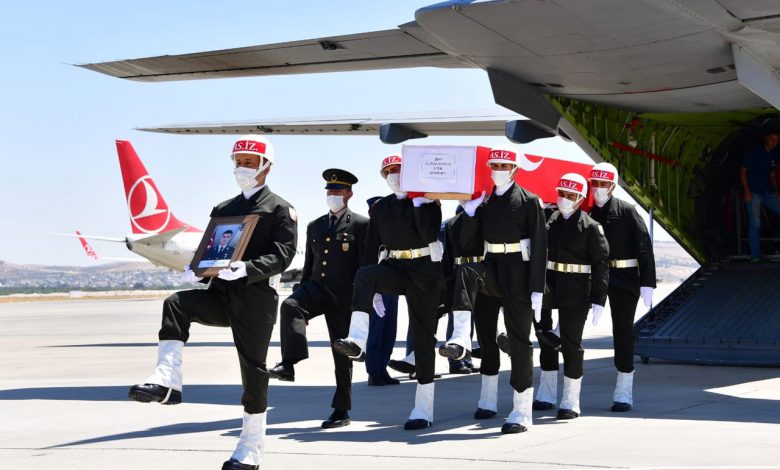 Şehit Teğmen Ali Rıza Özcücük, memleketine getirildi